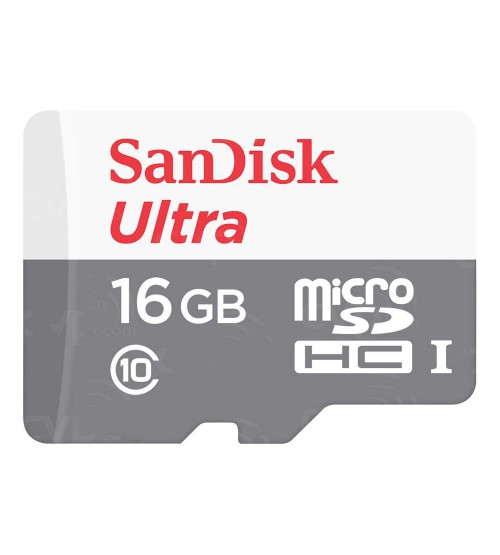 SDSQUNS - SanDisk Ultra microSDHC UHS-I 80MB/s 16GB